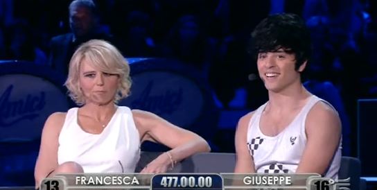 Giuseppe Giofrè vince Amici 11 - 5