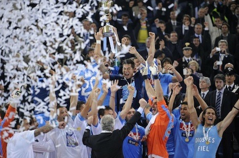 ASCOLTI TV DI DOMENICA 20 MAGGIO 2012: ASCOLTO STELLARE PER LA FINALE JUVENTUS-NAPOLI CON 11.5 MLN E IL 42.44%. NCIS LOS ANGELES BATTE CATERINA E LE SUE FIGLIE. RAINEWS ALL’1.66% NELLE 24H