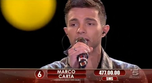 AMICI 11: MARCO CARTA TERZO CLASSIFICATO
