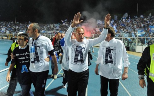 ASCOLTI SATELLITE DI SABATO 26 MAGGIO 2012: NESSUN PROGRAMMA ARRIVA A 200.000 SPETTATORI, VINCE CON 183.000 IL PESCARA DI ZEMAN