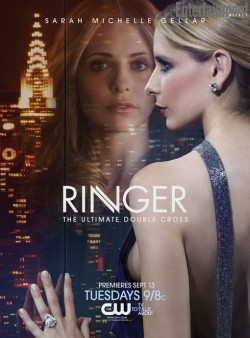 RINGER: SARAH MICHELLE GELLAR ASSUME L’IDENTITA’ DELLA GEMELLA NELLA NUOVA SERIE (GIA’ SOPPRESSA IN USA) DI RAI2