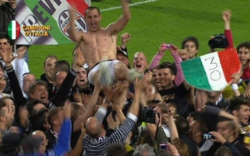 ASCOLTI SATELLITE DI DOMENICA 6 MAGGIO 2012: CON LO SCUDETTO DELLA JUVE, PER SKY NUMERI DA GENERALISTA. I POSTICIPI ARRIVANO A 3MLN (11.4%)