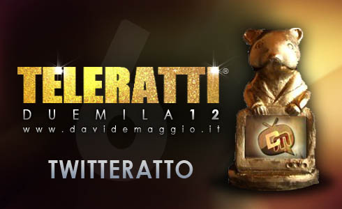TELERATTI 2012: IL TWITTERATTO. VOTA IL PEGGIOR VIP SU TWITTER TRA FRANCESCO FACCHINETTI, RED RONNIE E VALERIO SCANU