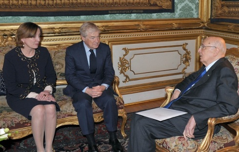 RAI, GARIMBERTI A COLLOQUIO CON NAPOLITANO. IL DG LEI ESCLUDE MINOLI AL POSTO DI SANTORO