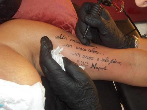 Marika Fruscio - tatuaggio