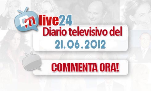 DM LIVE24: 21 GIUGNO 2012. STEFANO DE MARTINO MALATO (IMMAGINARIO), CONTRATTO DELLA CLERICI BLOCCATO, OBBLIGO DI DIMORA PER CORONA