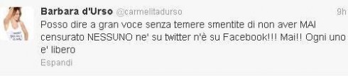 Barbara D'urso - Twitter