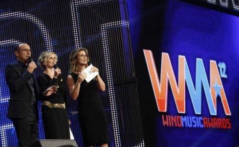 WIND MUSIC AWARDS 2012, QUESTA SERA SU RAI1 CON CARLO CONTI E VANESSA INCONTRADA