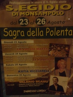 Valerio Scanu - Sagra della Polenta