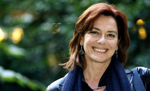 LA “SANISSIMA” MONICA GUERRITORE SARA’ ROSA NELLA FICTION RAI SU TRILUSSA