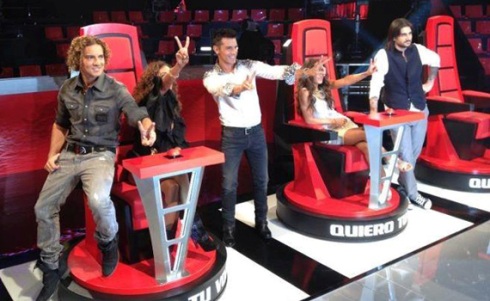 ASCOLTI TV SPAGNA (17-23/09/2012): ESORDIO COL BOTTO PER LA VOZ (30.6%), OTTIMO RISULTATO PER MAMMONI (14.1%)