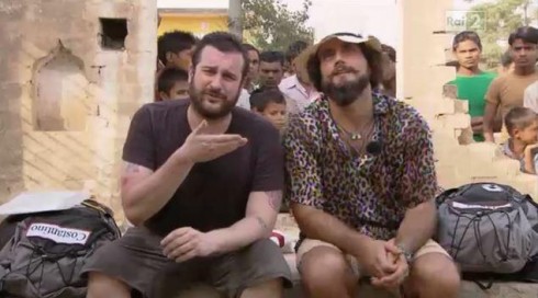 DM LIVE24: 15 SETTEMBRE 2012. PECHINO EXPRESS REPLICA SABATO, MARCO CASTOLDI SENZA PATENTE