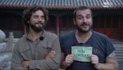 PECHINO EXPRESS: COSTANTINO E BARU’ RISPARMIATI DALLA BUSTA NERA