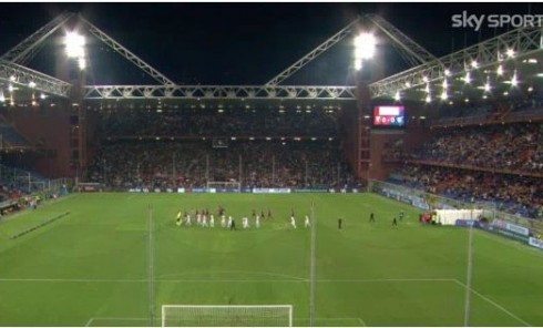 ASCOLTI SATELLITE DI SABATO 6 OTTOBRE 2012: GENOA-PALERMO SI FERMA A 650.000 SPETTATORI