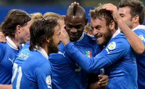 ASCOLTI TV DI MARTEDI 16 OTTOBRE 2012: BOOM PER LA NAZIONALE CHE ARRIVA A 10,5MLN (35.5%). DALLAS PARTE CON UN DISASTROSO 8.27%