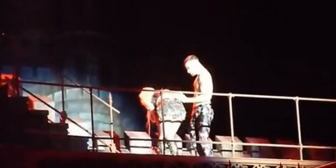 DM LIVE24: 9 OTTOBRE 2012. LADY GAGA VOMITA SUL PALCO (VIDEO), LA CLERICI FA MARILYN, MALORE A QUINTA COLONNA