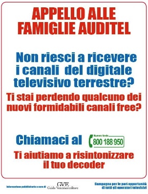 GUIDO VENEZIANI (VERO TV) SI APPELLA ALLE FAMIGLIE AUDITEL: VI AIUTIAMO AD AGGIORNARE I DECODER