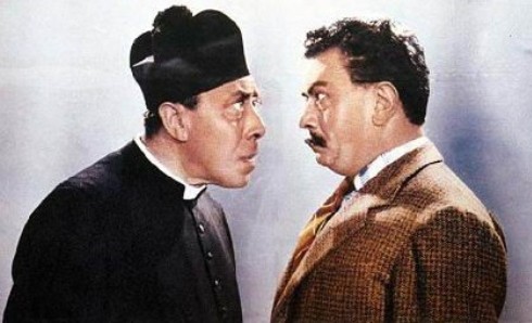 SU RETE4 DON CAMILLO, PEPPONE E IL GIORNALISTA CONDANNATO (GUARESCHI O SALLUSTI?)