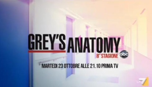 LA7 PUNTA IN ALTO CON CROZZA, MICHELE SANTORO E GREY’S ANATOMY