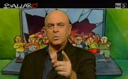 BALLARÒ: MAURIZIO CROZZA REPLICA A DI PIETRO (VIDEO)