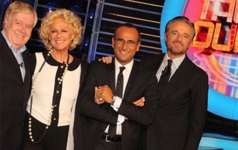 ASCOLTI TV DI VENERDI 2 NOVEMBRE 2012: LA FINALE DI TALE E QUALE SHOW AL 24.46%, I CESARONI RESISTONO (18.17%). CROZZA ALL’8.95%