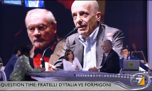 CIELO CHE GOL!: DOPO LA SFURIATA CONTRO LA PARODI, ROBERTO FORMIGONI SBARCA DALLA VENTURA