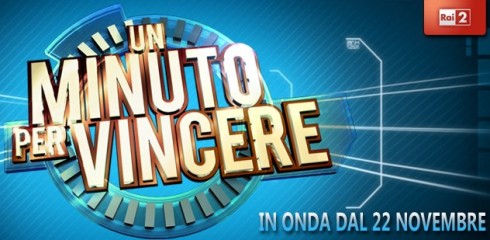 UN MINUTO PER VINCERE: NICOLA SAVINO TORNA SU RAI2 CON IL GAME SHOW GIA’ TESTATO DA MAX GIUSTI