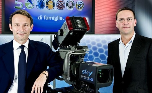 Sky Italia: Andrea Zappia e James Murdoch
