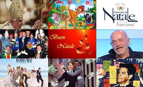 IL TELECOMANDO, LA GUIDA TV DI DM: 24 DICEMBRE 2012. SANTA MESSA, CARTOON, CONCERTO, CIRCO, E TANTI FILM PER LA NOTTE DI NATALE