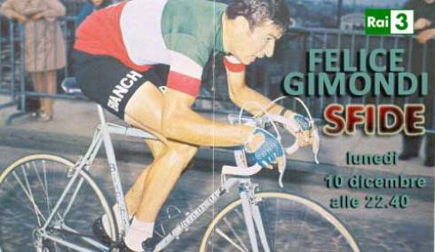 SFIDE CHIUDE IL SUO CICLO E RACCONTA FELICE GIMONDI, QUESTA SERA ALLE 22.40