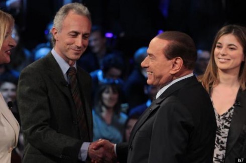 Silvio Berlusconi - Marco Travaglio - Servizio Pubblico 10 gennaio 2013 Silvio Berlusconi - Marco Travaglio - Servizio Pubblico 10 gennaio 2013