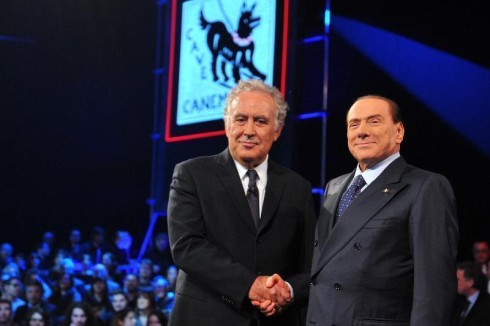ASCOLTI TV DI GIOVEDI 10 GENNAIO 2013: BOOM PER LA7, SANTORO CON BERLUSCONI TOTALIZZA 8,6 MLN E IL 33.58%. DON MATTEO TIENE AL 17%