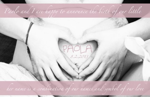 LAURA PAUSINI: E’ NATA PAOLA