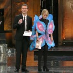 La farfalla di Luciana Littizzetto a Sanremo 2013