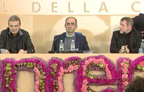 SANREMO 2013: LA CONFERENZA STAMPA DELLA PRIMA PUNTATA IN DIRETTA WEB. DOMANI APRONO I MODA’