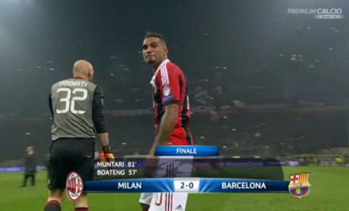 ASCOLTI TV DI MERCOLEDI 20 FEBBRAIO 2013: IN 7,9 MLN (25.79%) PER MILAN-BARCELLONA, IL FILM DI RAI1 SI DIFENDE (17.6%)