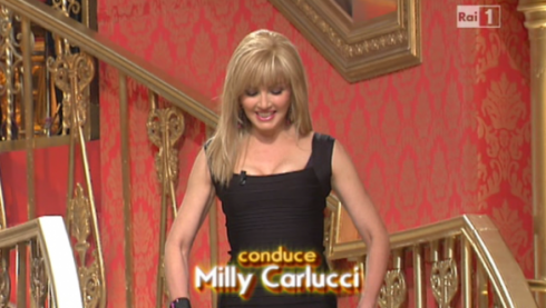MILLY CARLUCCI SI ARRABBIA SUL SERIO: FACCIO PROGRAMMI E NON RACCOLTE DI DENARO