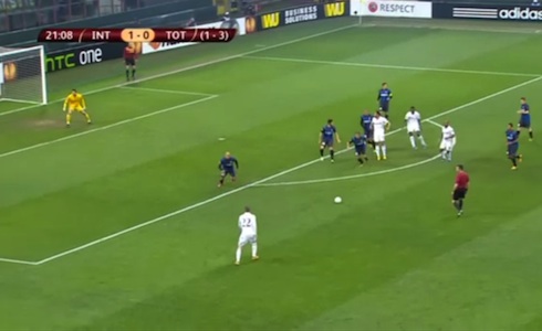 ASCOLTI SATELLITE DI GIOVEDI 14 MARZO 2013: INTER-TOTTENHAM A QUOTA 820 MILA SPETTATORI, I TEMPI SUPPLEMENTARI A 1.3 MILIONI