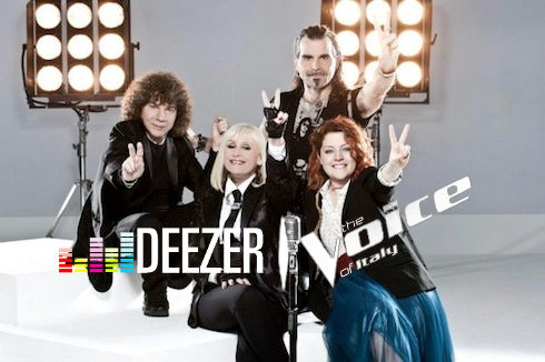 THE VOICE: ACCORDO TRA RAI E DEEZER