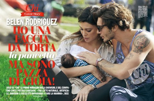 BELEN MAMMA: IL CAMMINO DI SANTIAGO INIZIA CON L’ALLATTAMENTO