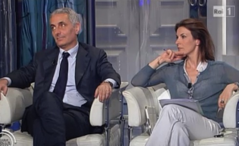 PORTA A PORTA SUL GOVERNO LETTA, BRUNO VESPA SCHERZA SULLA NUOVA MAGGIORANZA E PIAZZA PD E PDL VICINI
