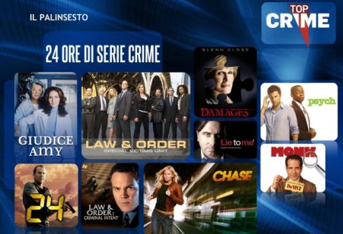 TOP CRIME: ECCO IL NUOVO CANALE MEDIASET TINTO DI “GIALLO”