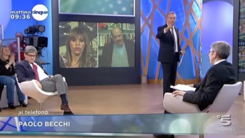 MATTINO CINQUE, PAOLO BECCHI ‘SPARA’ DI NUOVO: FUCILI? NON LAMENTIAMOCI. IL POPOLO HA DIRITTO A RESISTERE