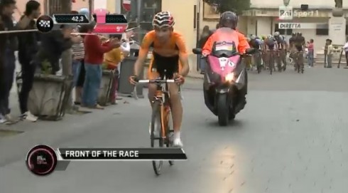 GIRO D’ITALIA 2013: TELESPETTATORI CONTRO LA RAI PER LE DIDASCALIE IN INGLESE