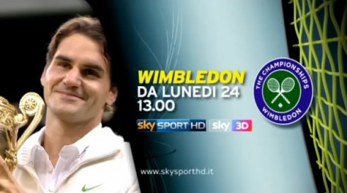 WIMBLEDON 2013 AL VIA: SKY SPORT CALA L’ASSO CON UNA RICCA PROGRAMMAZIONE