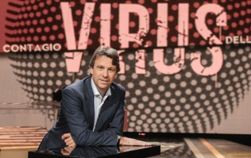 VIRUS: NICOLA PORRO DEBUTTA SU RAI2 CON UN “DOCU-TALK”. SI PUNTA AL 7,5% DI SHARE