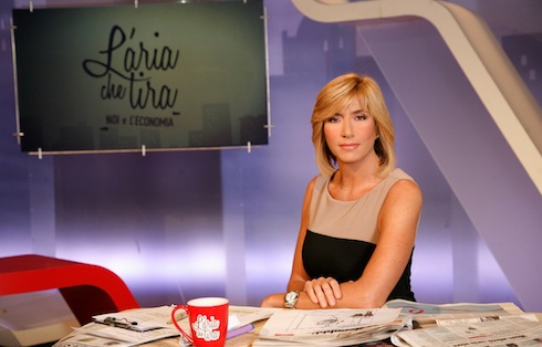 Myrta Merlino L'aria che tira Myrta Merlino