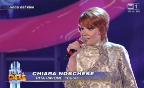 TALE E QUALE SHOW 3: CHIARA NOSCHESE