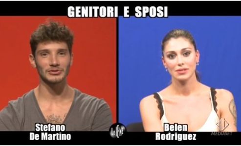 BELEN MANDA AFFANCUXO BARBARA D’URSO A LE IENE