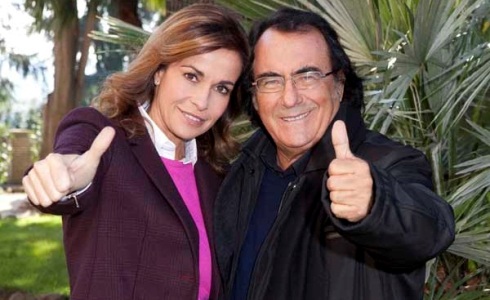 ALBANO: TORNA IN TV CON CRISTINA PARODI E SUL PALCOSCENICO CON ROMINA